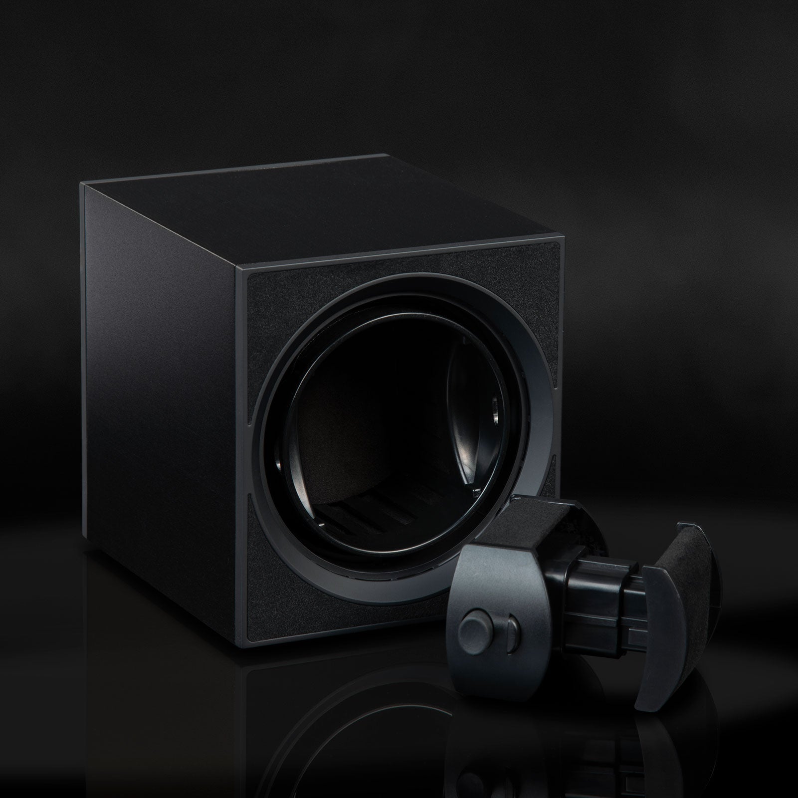 Carica Orologi Automatici - Porta Orologi Compatto Alluminio 1 Nero-Le Remontoir-3