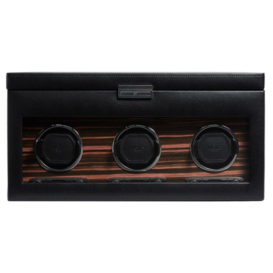 Carica orologi automatici triplo Roadster con porta orologi-Le Remontoir-5