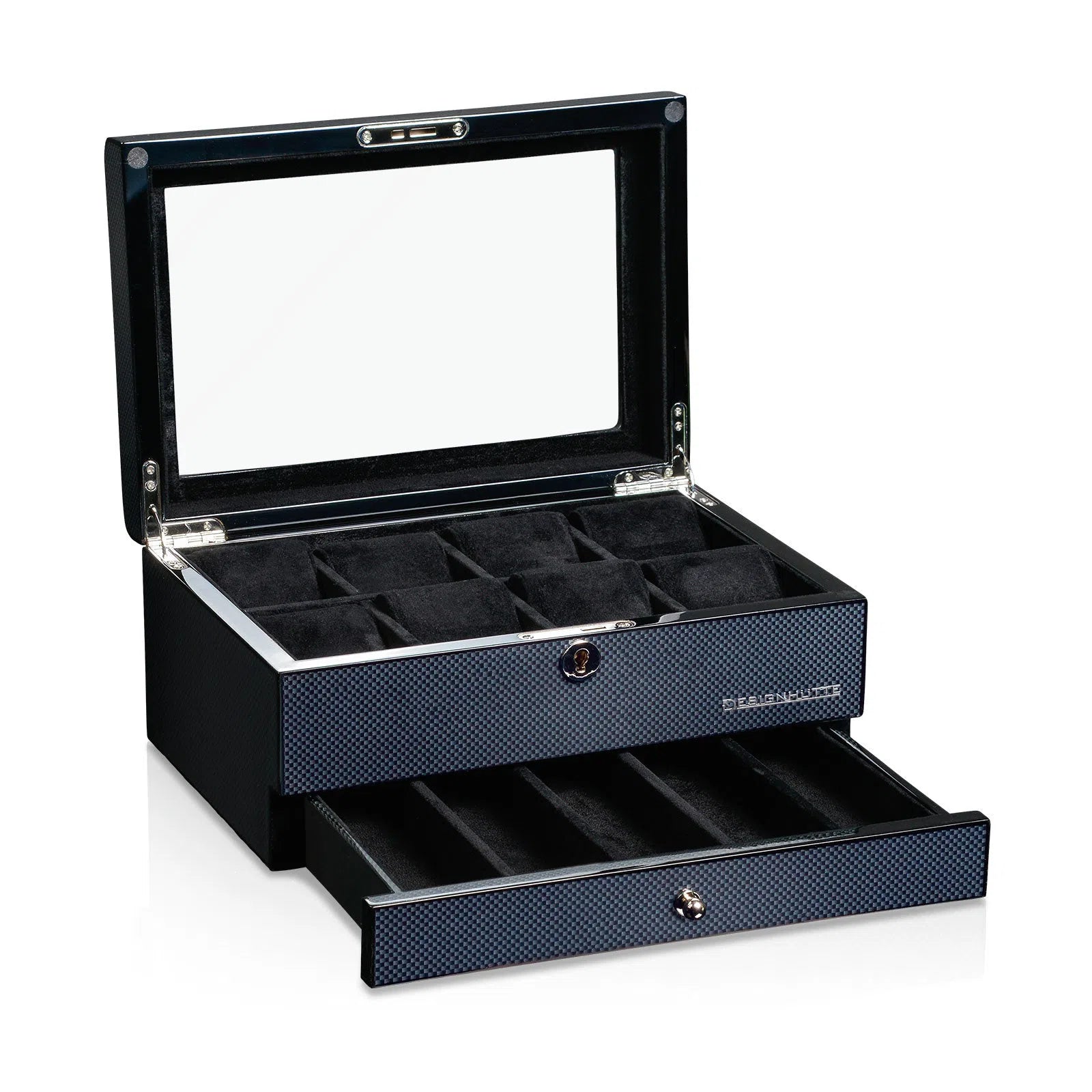 Porta Orologi - Chicago 8 Orologi Carbonio-Porta Orologi-3