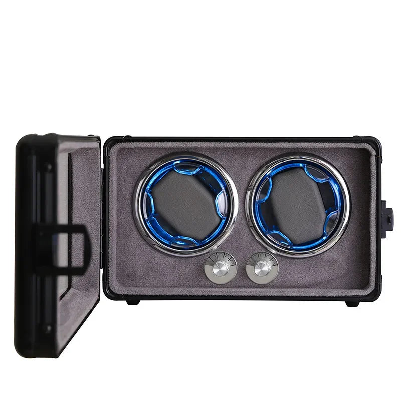 Carica Orologi Automatici Duo Moderno Nero-Le Remontoir-2