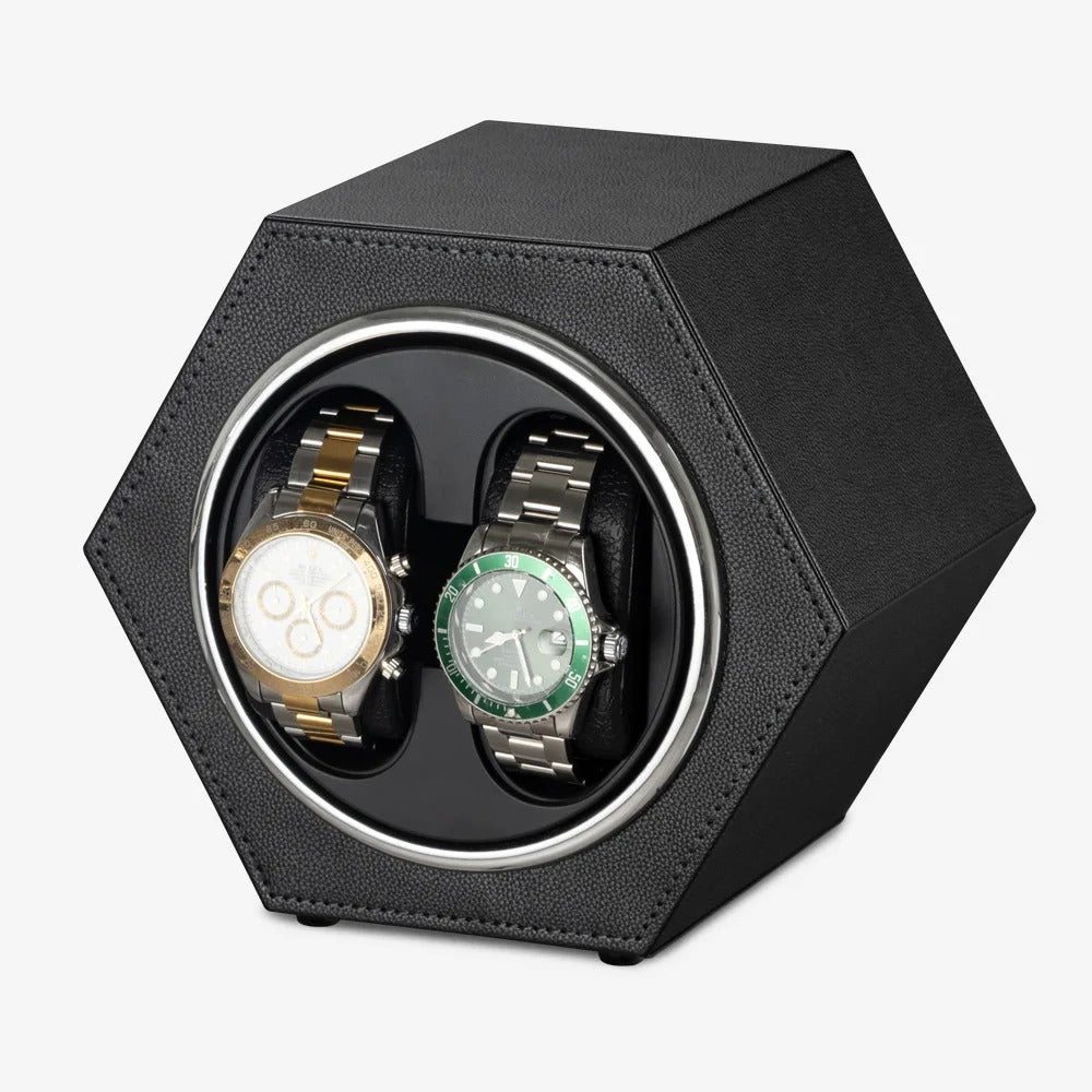Carica orologi esagonale duo corvo 1