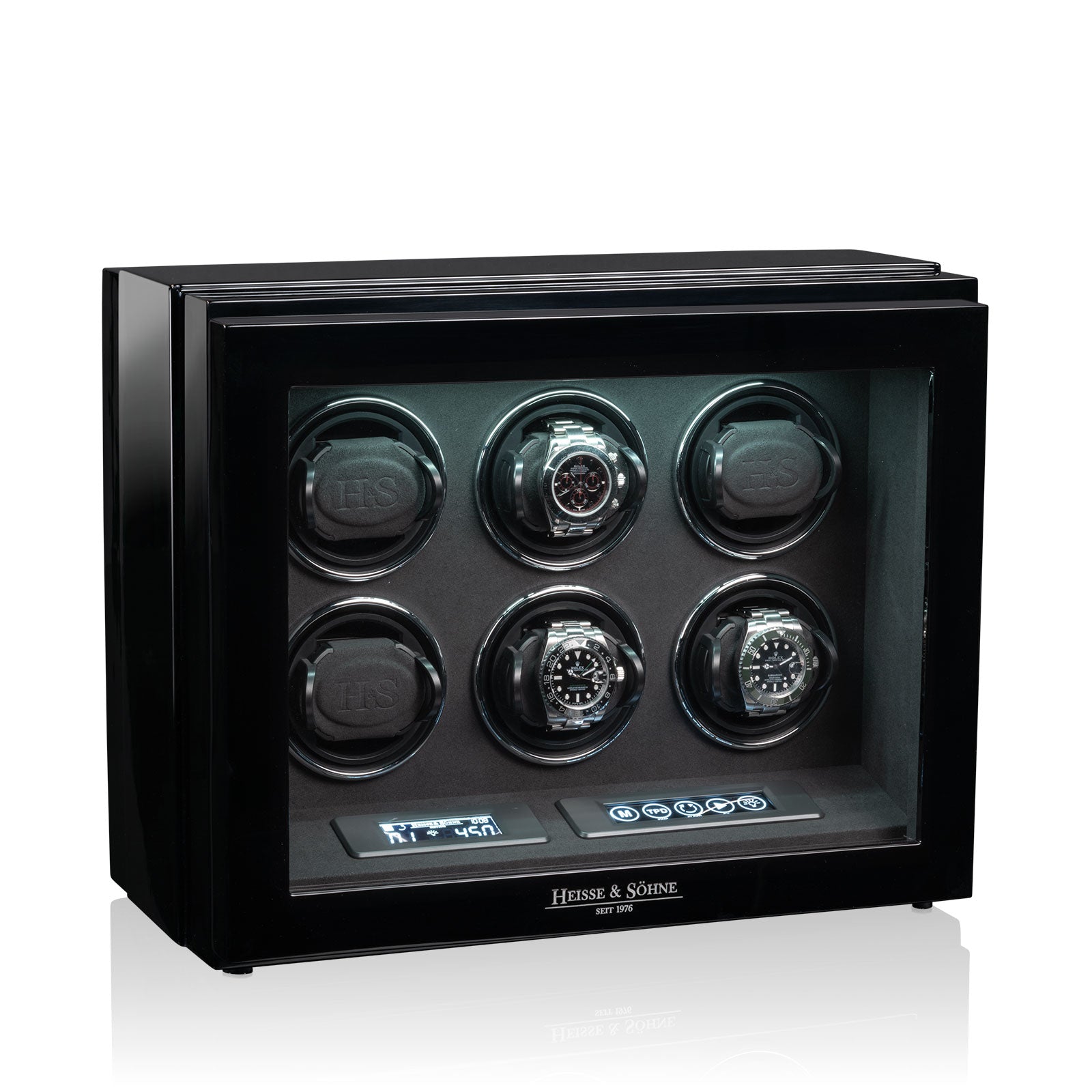 Carica Orologi Automatici - Watch Master 6 Nero-Le Remontoir-3