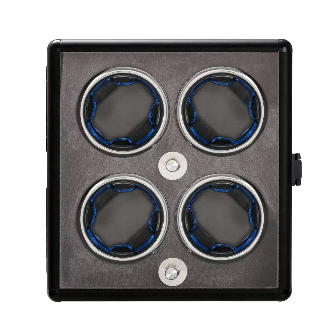 Carica Orologi Automatici Quatuor Moderno Nero-Le Remontoir-3