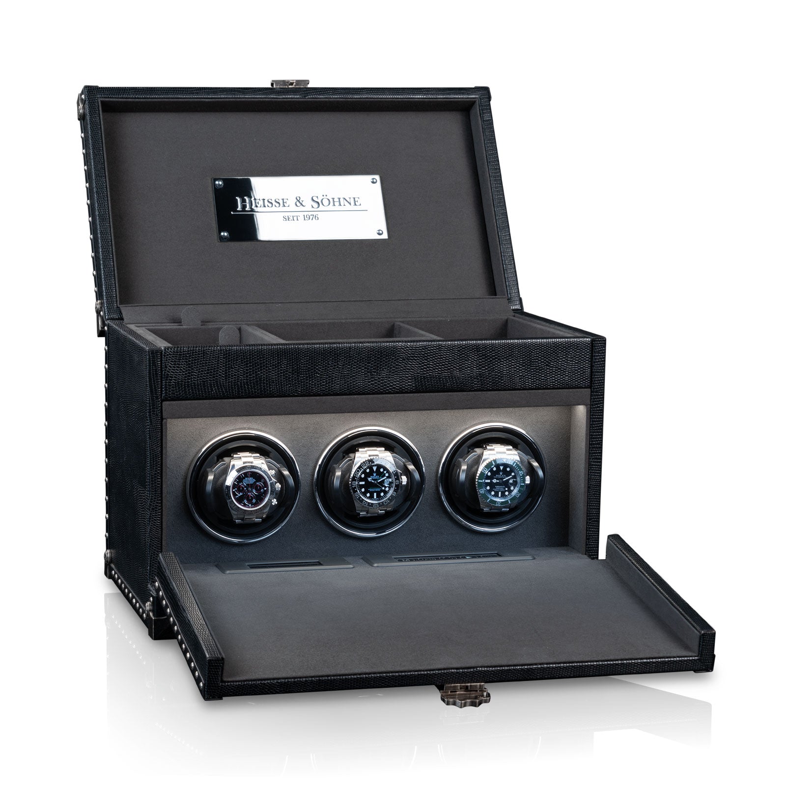Carica Orologi Automatici - Verne 3 Nero-Le Remontoir-2