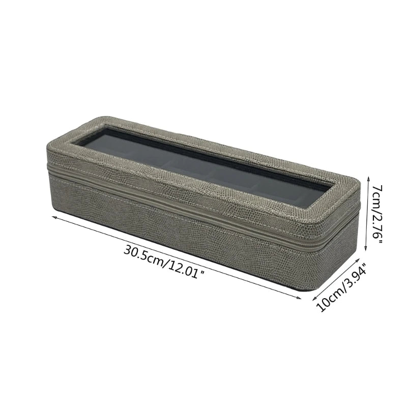 Scatola di conservazione classica grigia-Le Remontoir-1