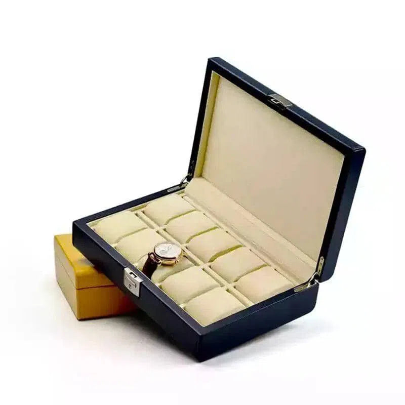 PORTA OROLOGI MONOCROMATICO Blu-Le Remontoir-2