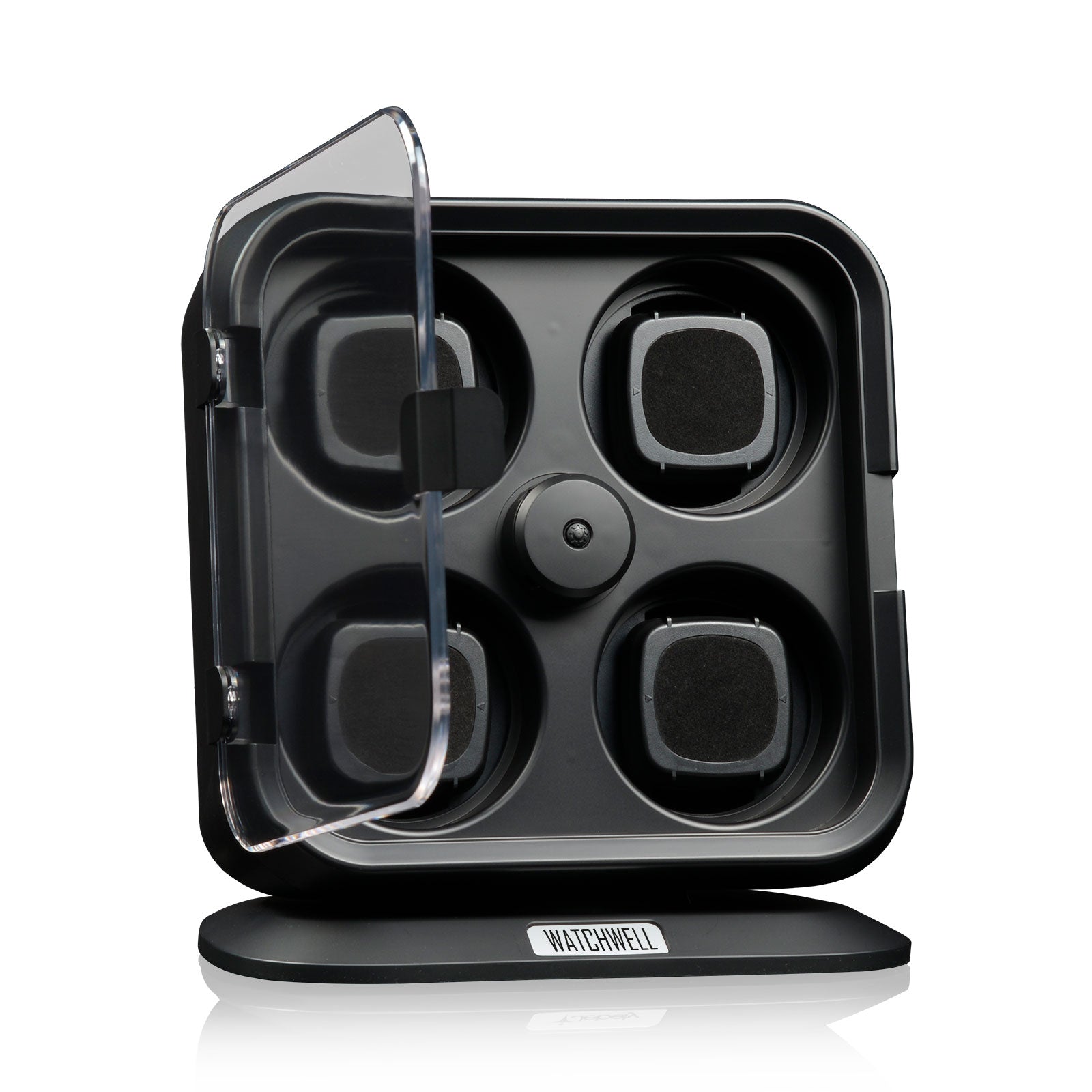 Carica Orologi Automatici Modena - Nero/Blu LED-Le Remontoir-2