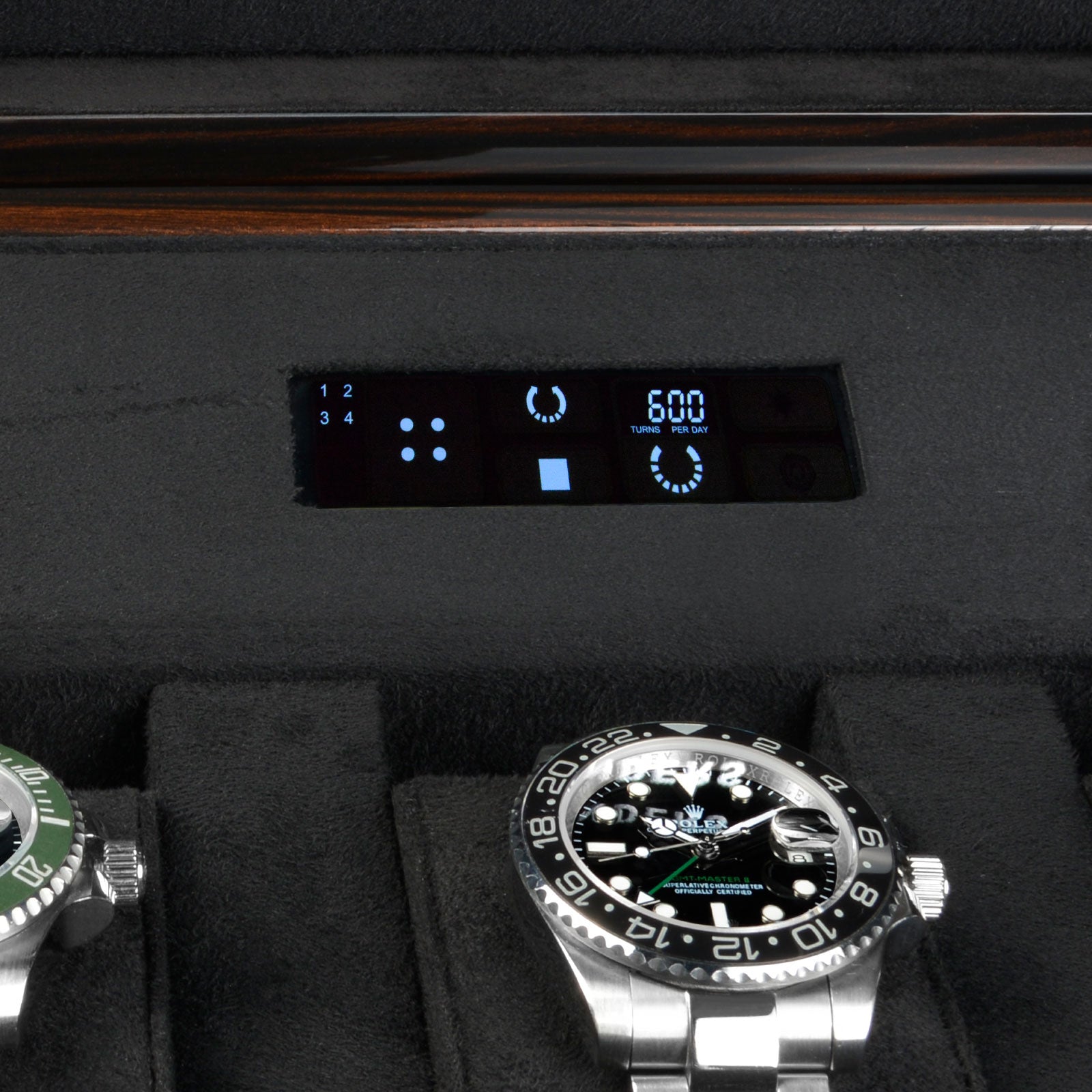 Carica Orologi Automatici - Ebano a Elevata Lucentezza Serie 8-Le Remontoir-2