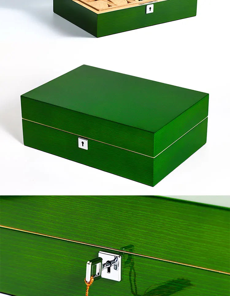 Porta orologi 10 Montre Verde/Beige-Le Remontoir-3