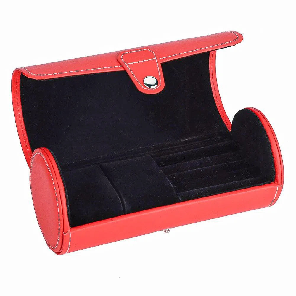 Custodia per Orologio - Semplice Rosso-Le Remontoir-2