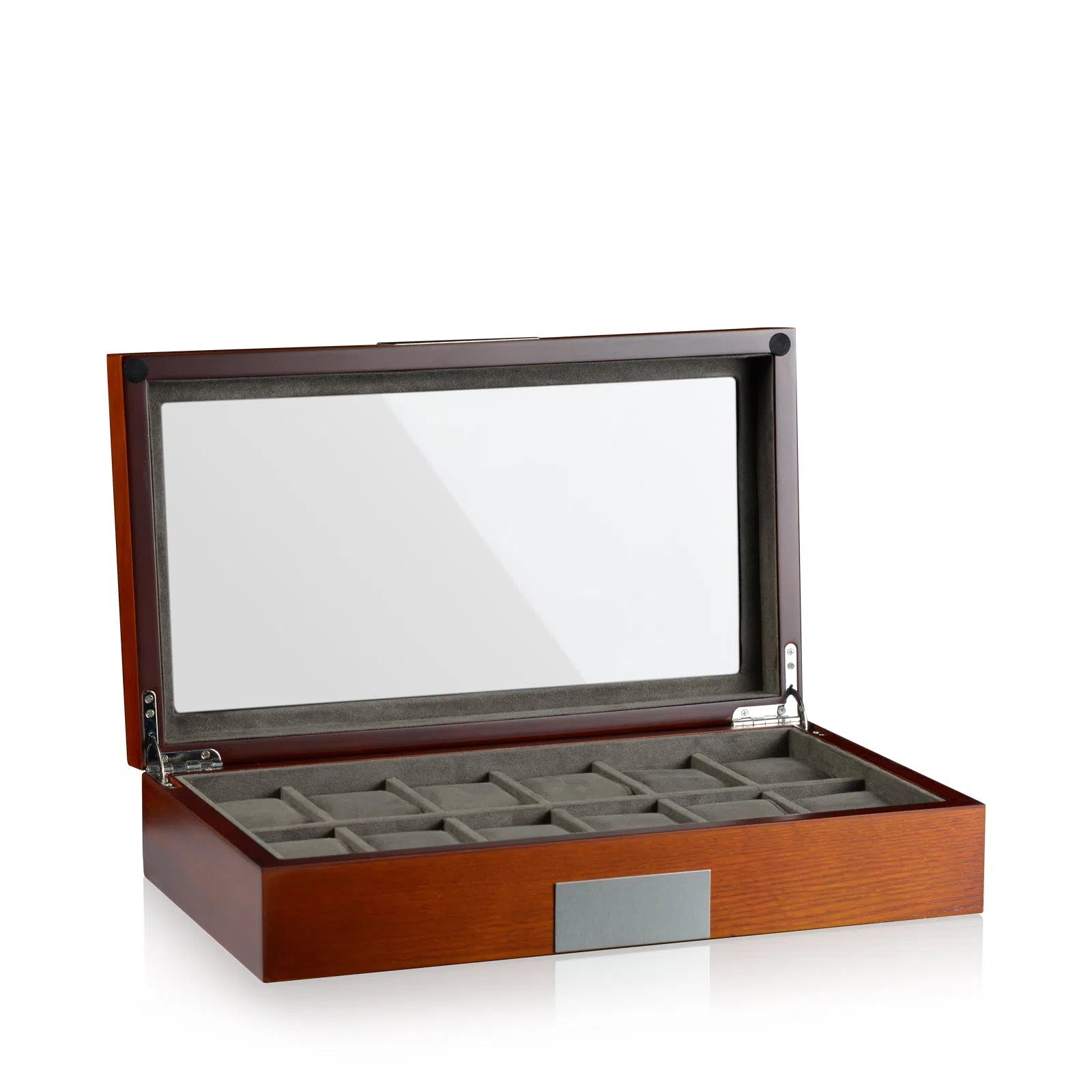 Porta Orologi - Monteray 12 Orologi Mogano-Porta Orologi-1