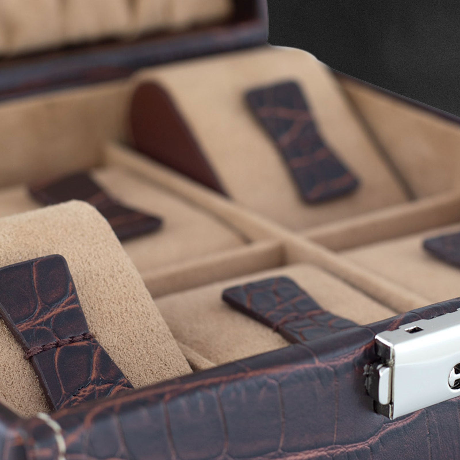 Porta Orologi - Le Croc 6 Marrone-Le Remontoir-3