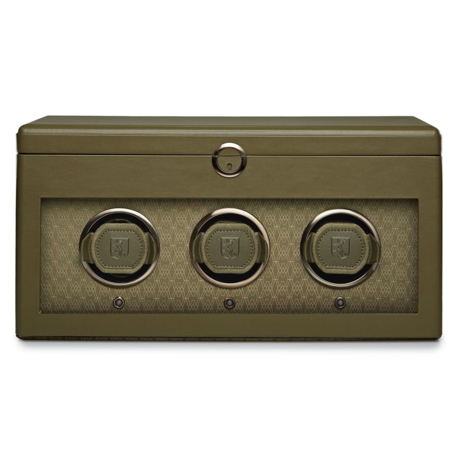 Carica orologi automatici triplo Earth Olive-Le Remontoir-7