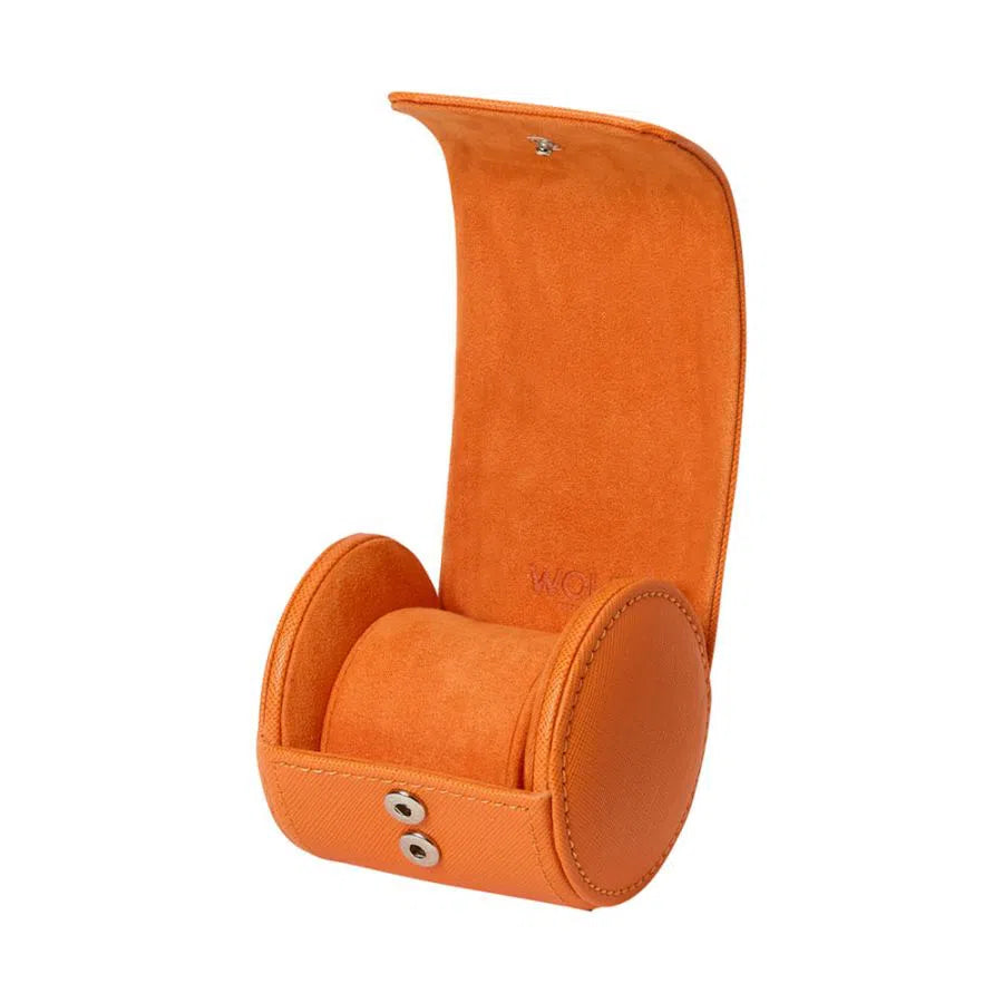 Custodia porta orologi semplice Tutti Frutti arancione-Le Remontoir-3