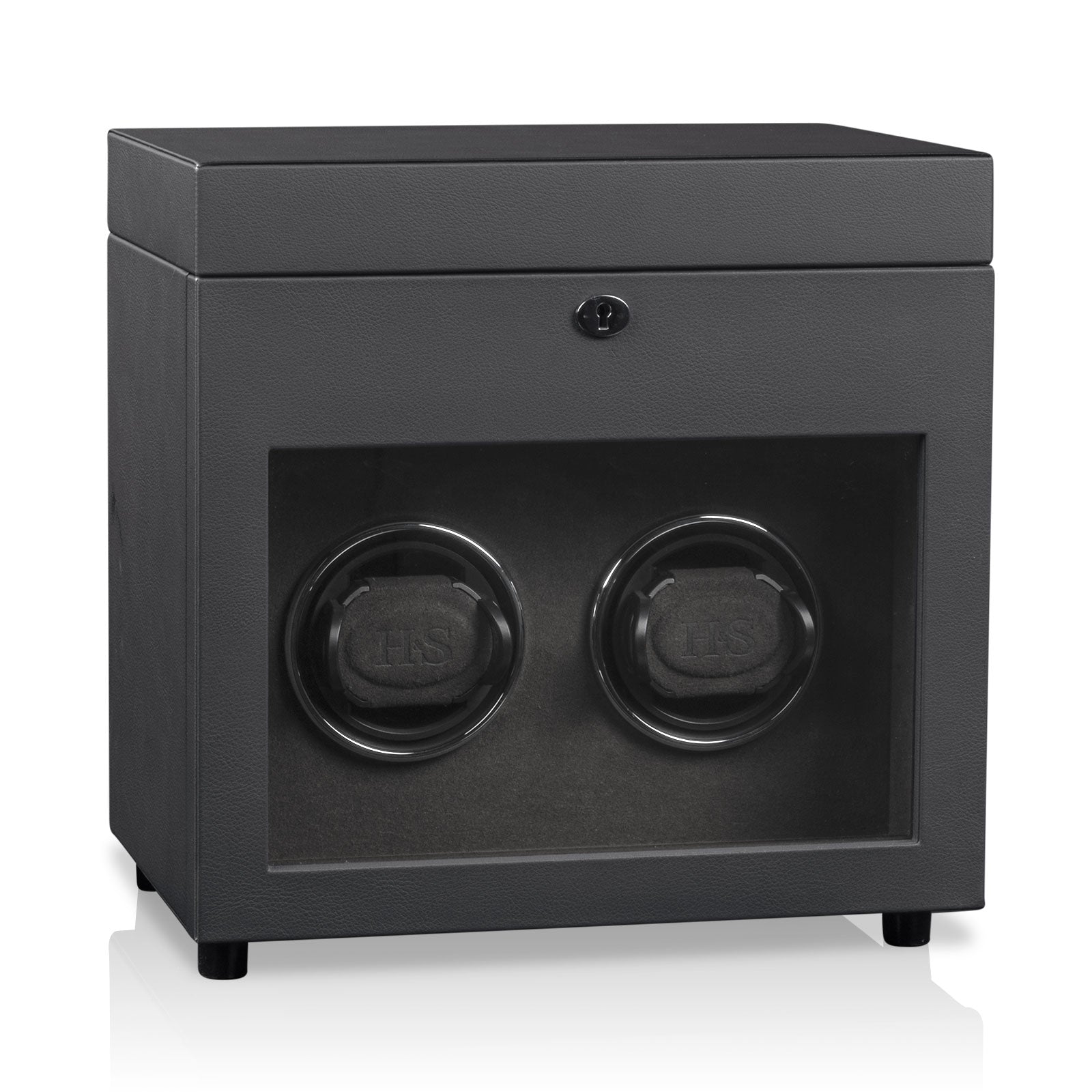 Carica Orologi Automatici - Vancouver 2 Antracite e Nero-Le Remontoir-2