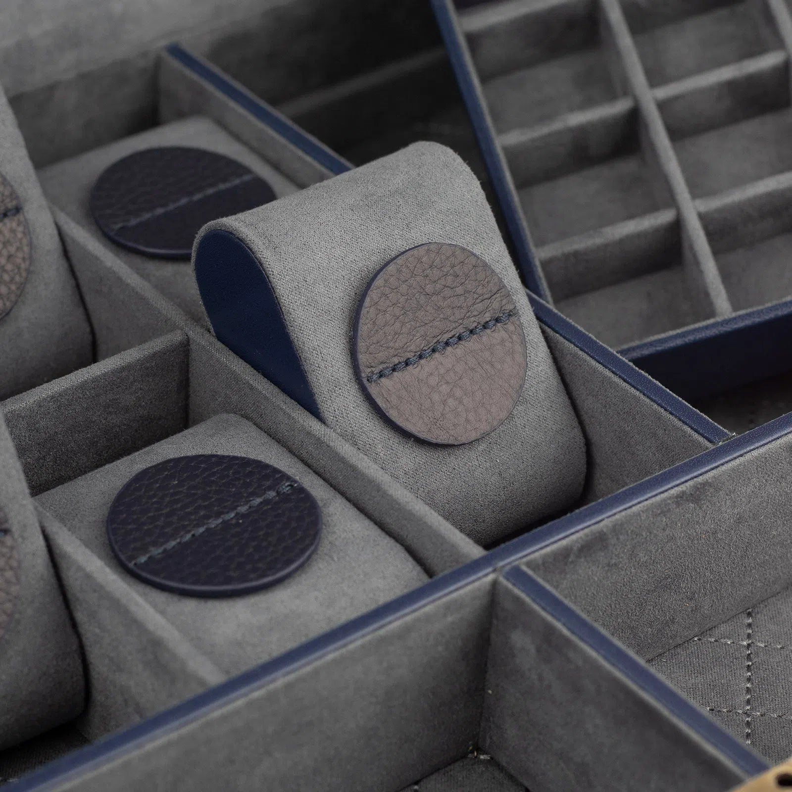 Porta Orologi - Jumbo Dynasty 20 orologi Blu-Porta Orologi-4