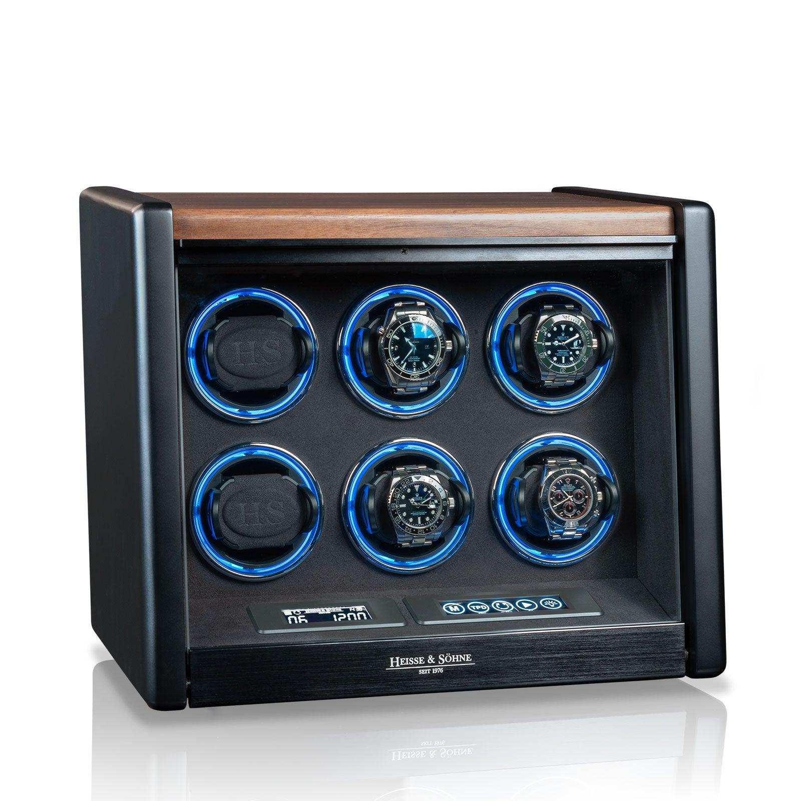 Carica Orologi Automatici - Madrid 6 Rovere Naturale Chiaro-Le Remontoir-1