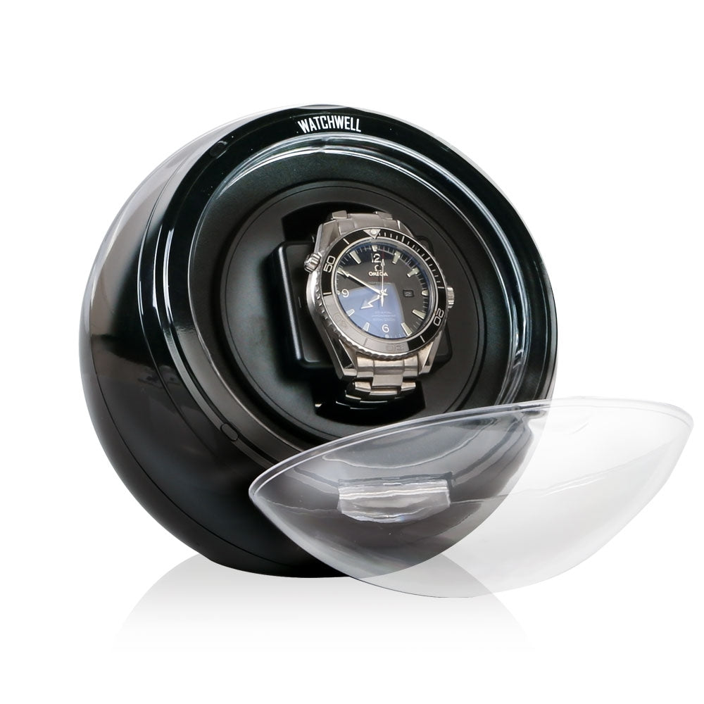 Carica Orologi Automatici Globe V1 - Nero-Le Remontoir-1