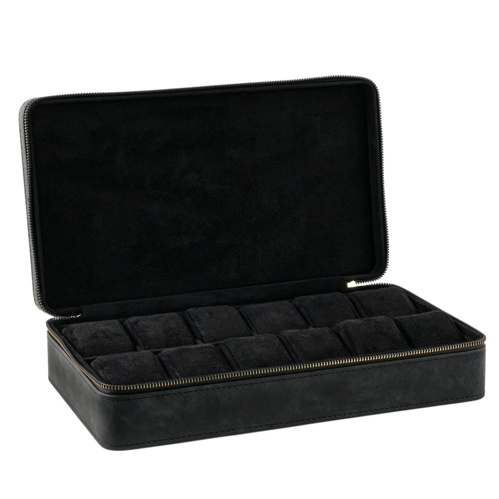 Porta orologi - Astuccio spazioso nero-Le Remontoir-3