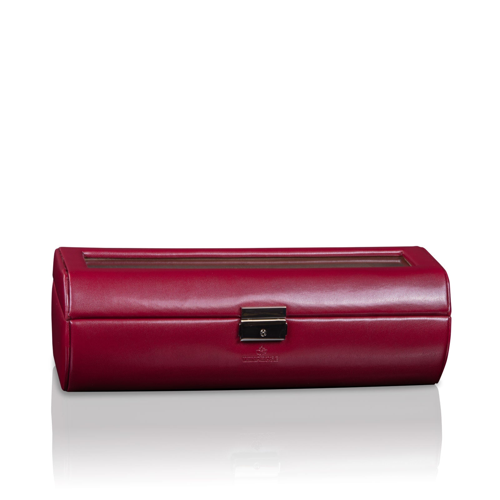 Porta Orologi - Merino 7 orologi Rosso-Le Remontoir-2