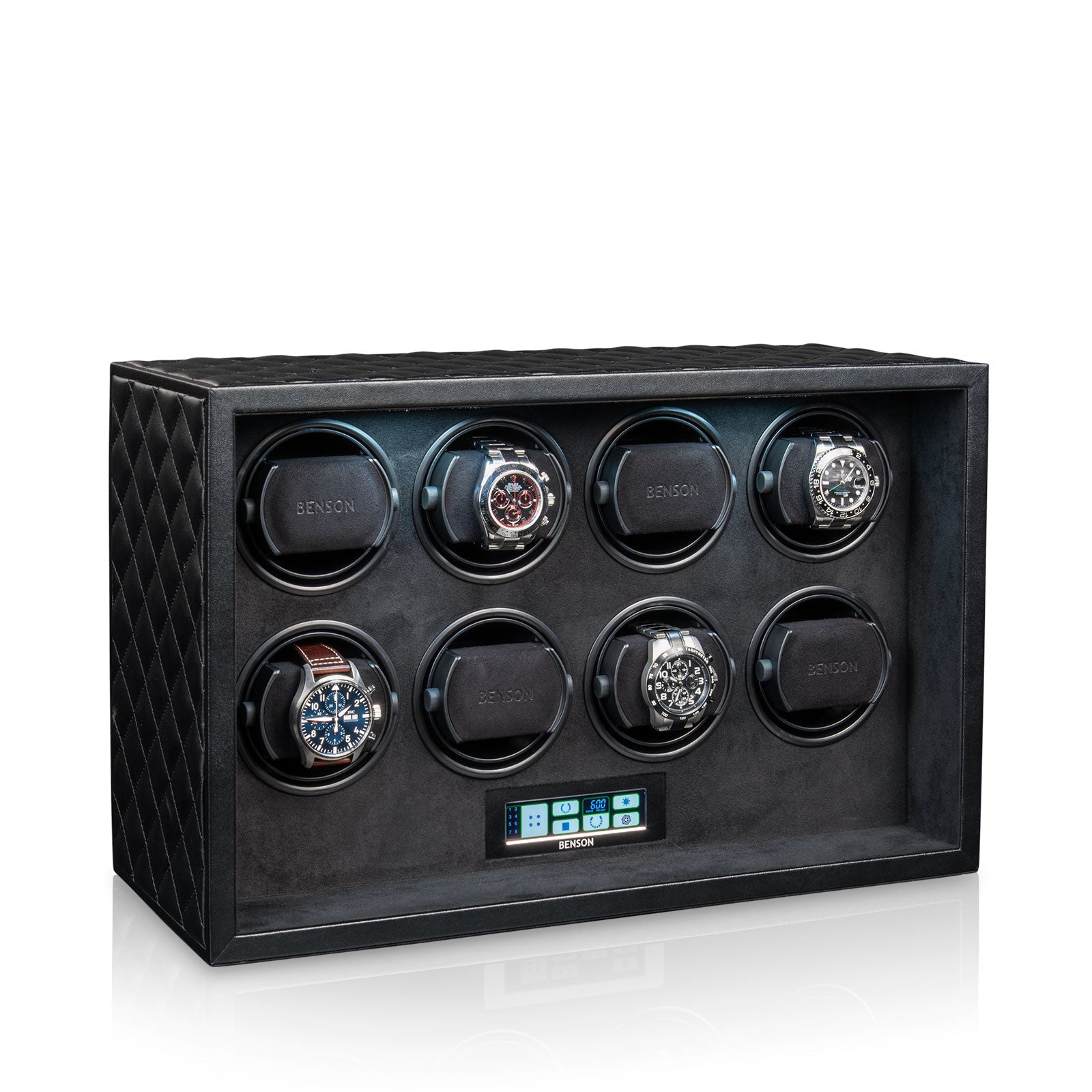 Carica Orologi Automatici - Black Serie 8 Nero-Le Remontoir-1