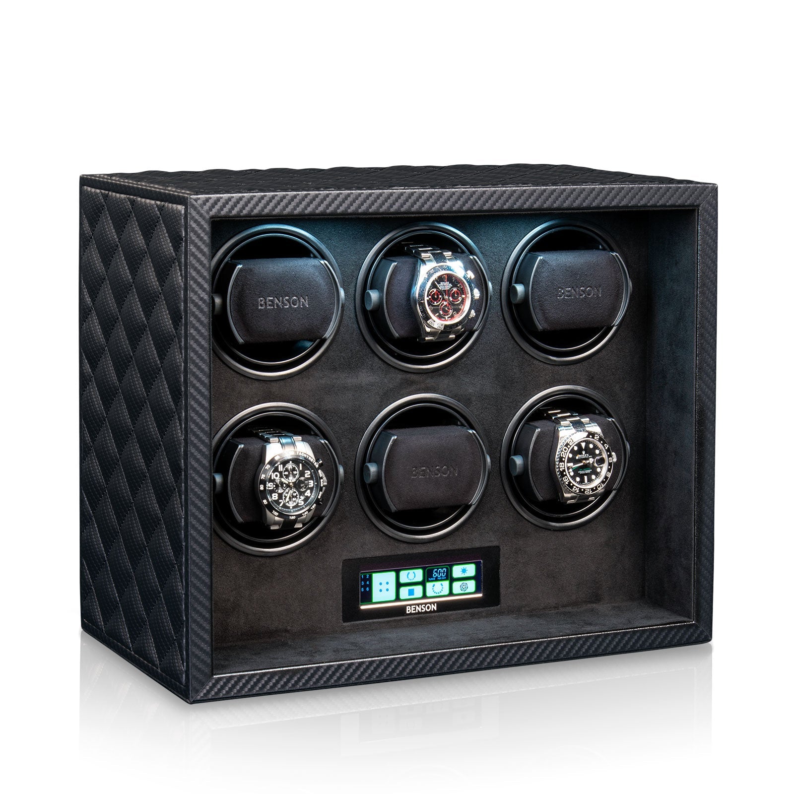 Carica Orologi Automatici - Serie Nera 6 Carbonio-Le Remontoir-2