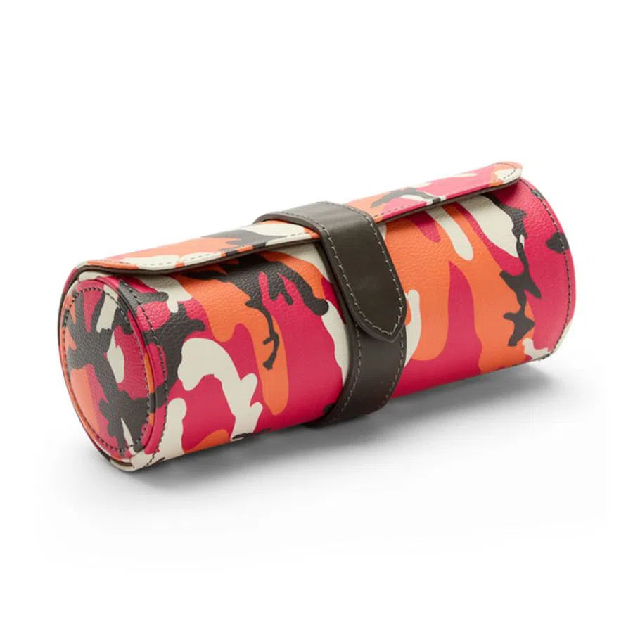 Rullo triplo porta orologi Elements Fuoco con capsula-Le Remontoir-4