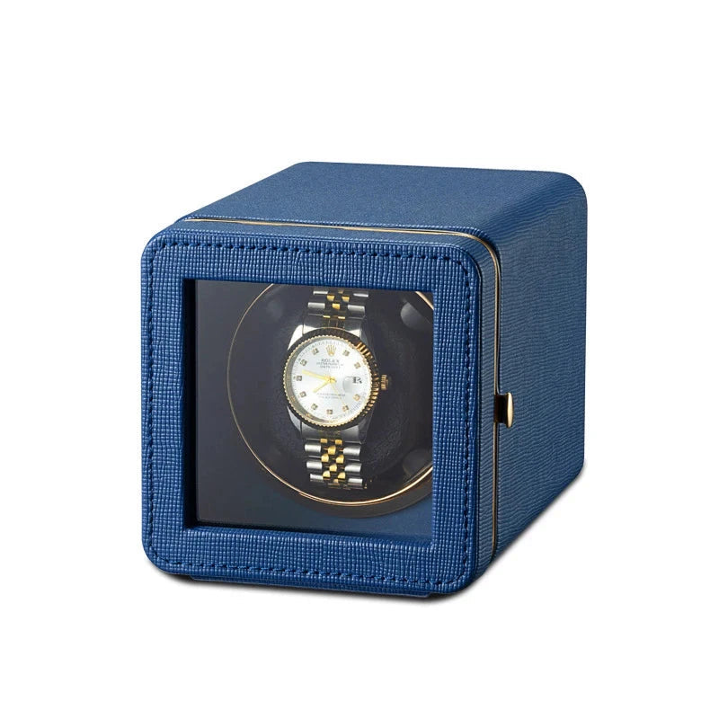 Carica Orologi Automatici - Cubo Moderno Blu-Le Remontoir-1