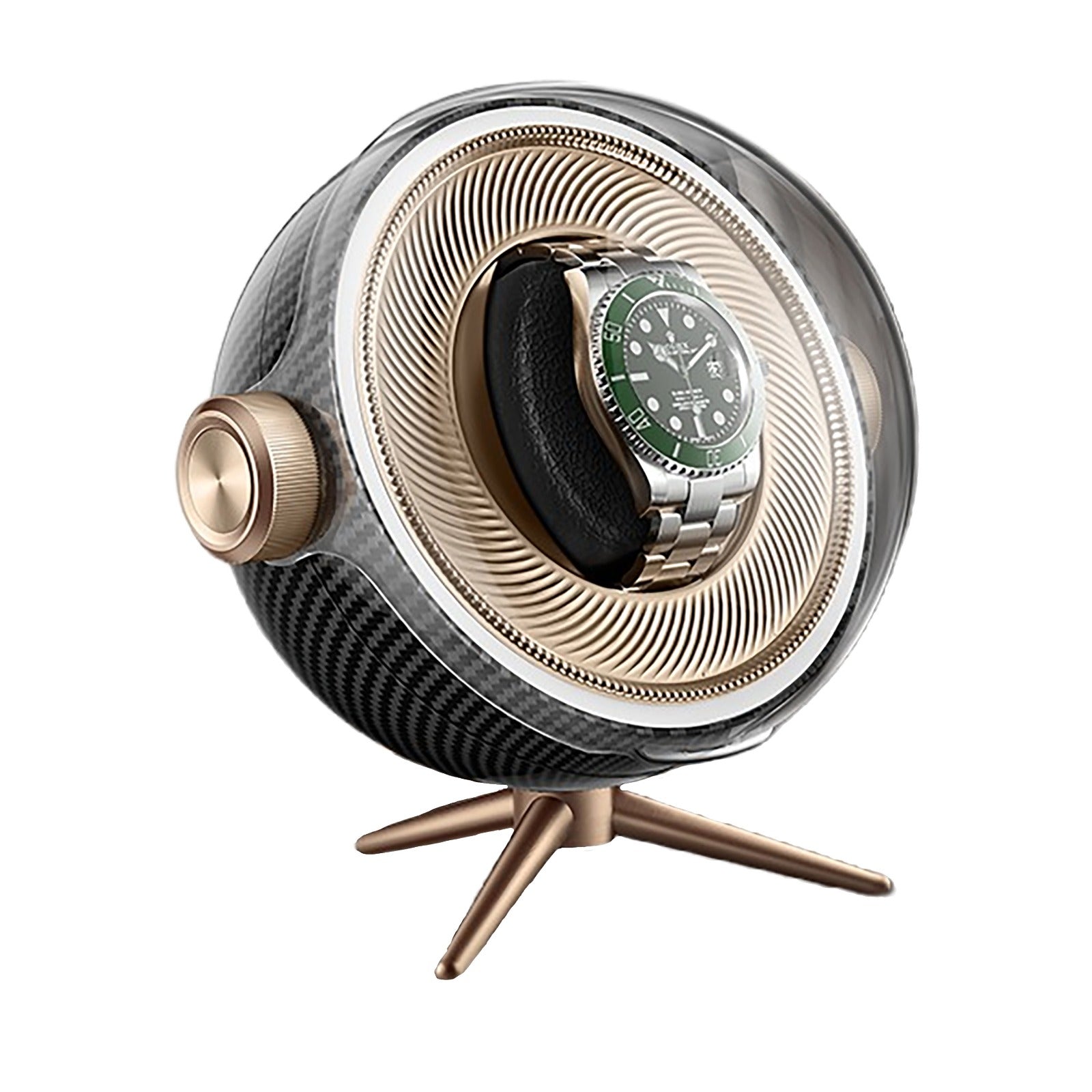 Carica Orologi Automatici - Tripode Solo Fibra di Carbonio-Le Remontoir-1