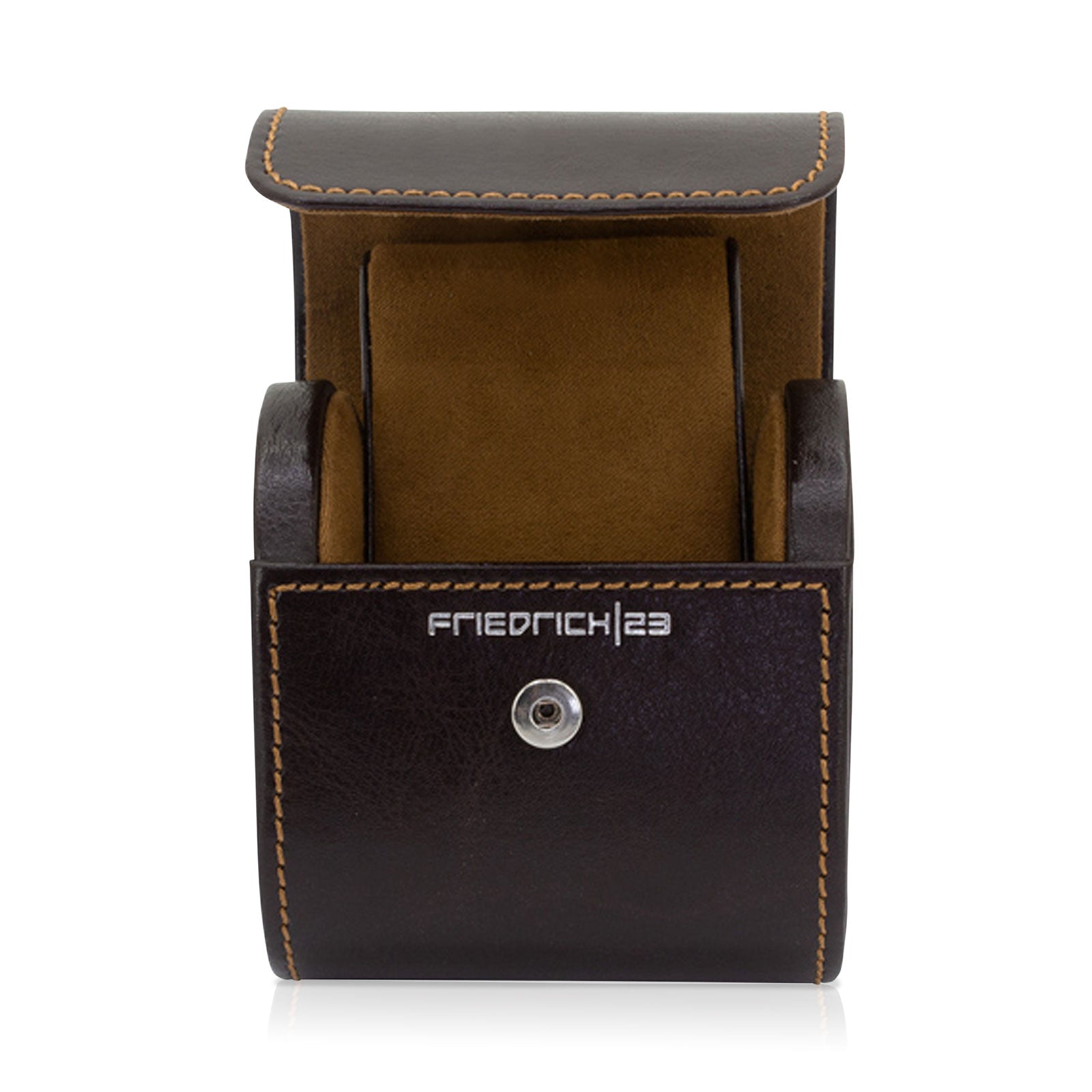 Porta Orologi - Roll Bond 1 orologio Marrone-Le Remontoir-2