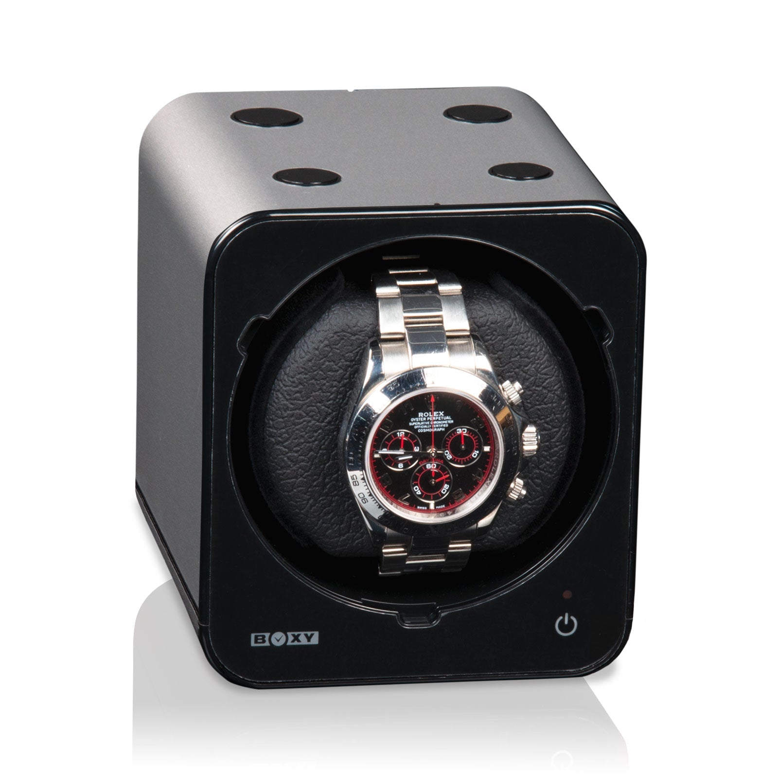 Carica Orologi Automatici Boxy Fancy Brick - Platino senza Alimentazione-Le Remontoir-3