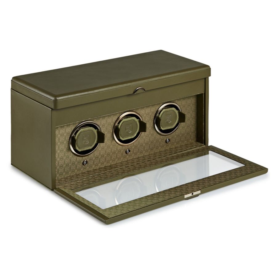 Carica orologi automatici triplo Earth Olive-Le Remontoir-6