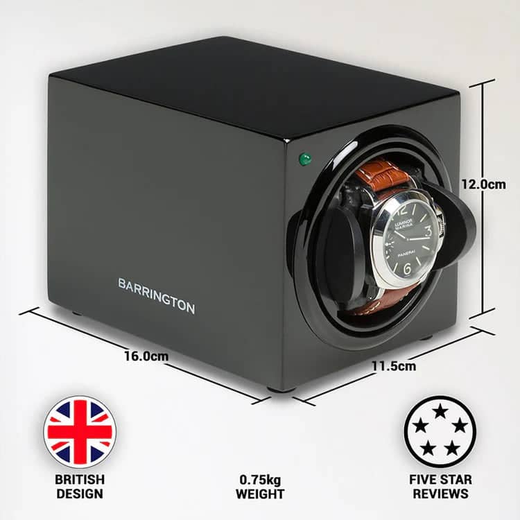 Carica Orologi - Barrington Shadow Black-Le Remontoir-2