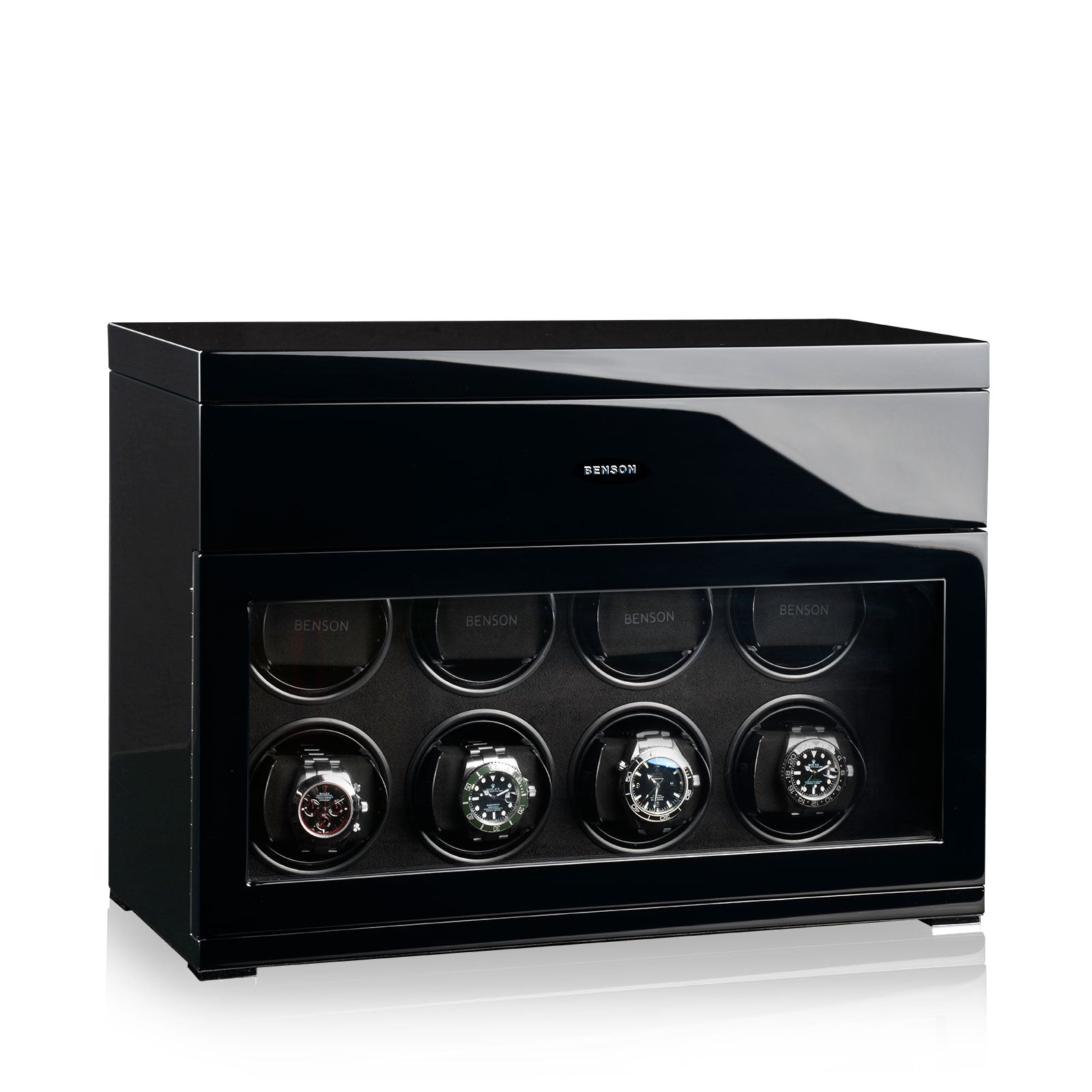Carica Orologi Automatici - Nero Alta Lucentezza Serie 8-Le Remontoir-1