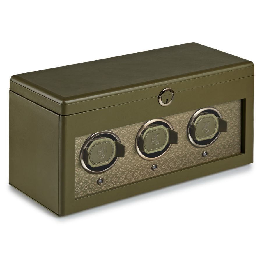 Carica orologi automatici triplo Earth Olive-Le Remontoir-2
