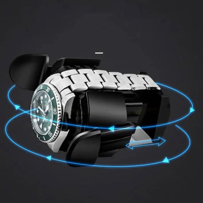 Carica Orologi Premium Marrone 2 Scomparti-Le Remontoir-3