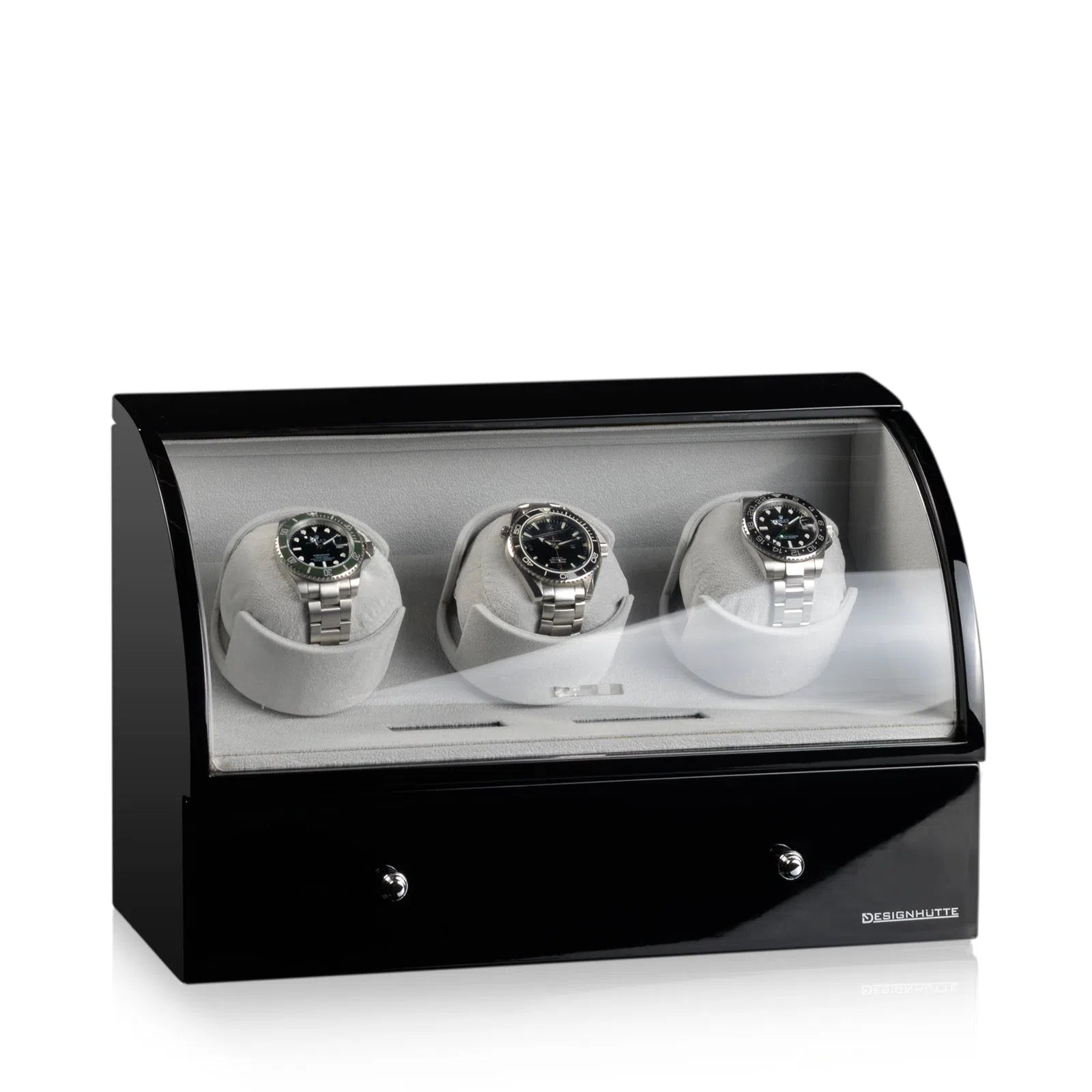 Carica Orologi Automatici - Basel 3 LCD Nero-Le Remontoir-4