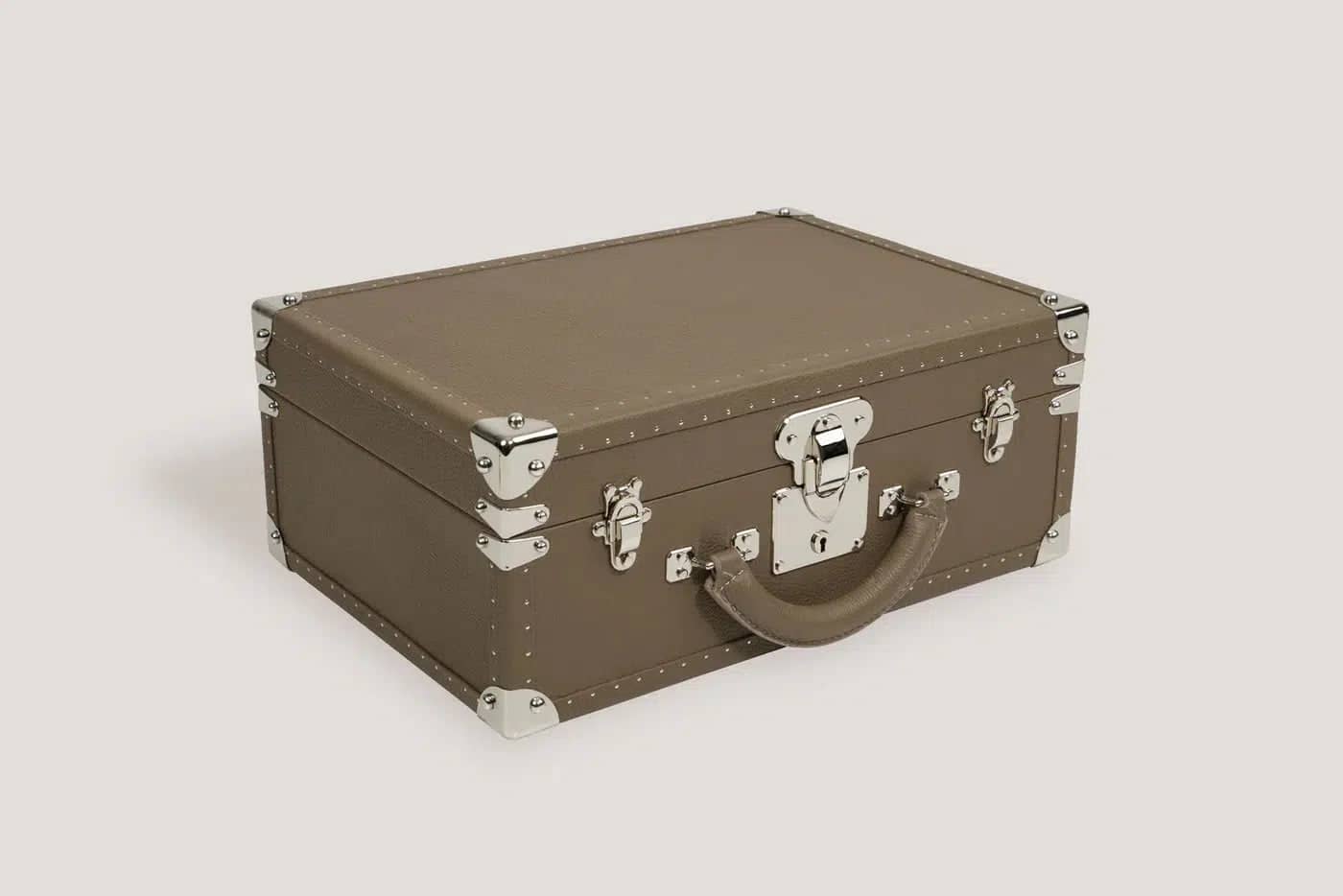 Porta Orologi - Trunk Togo Beige-Le Remontoir-3
