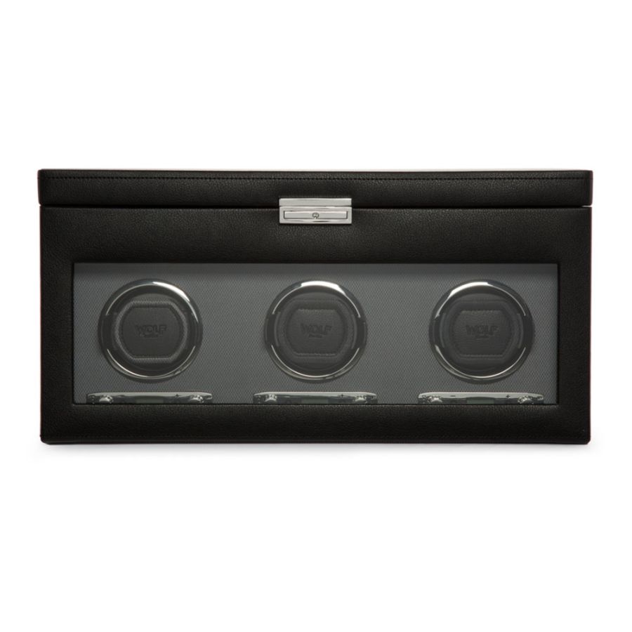 Carica orologi automatici triplo con porta orologi-Le Remontoir-3
