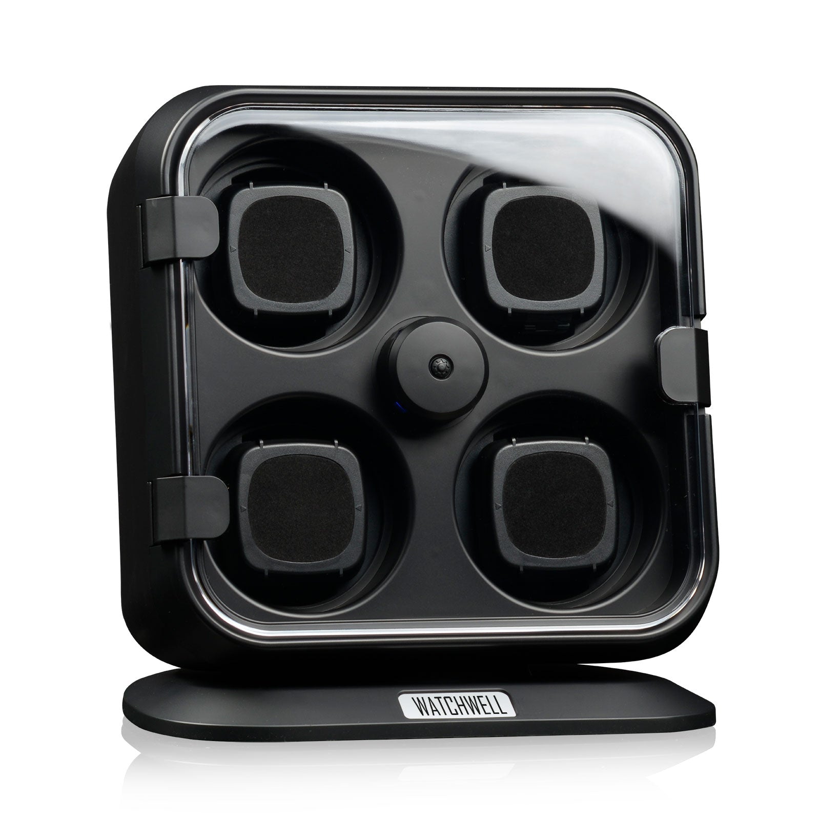 Carica Orologi Automatici Modena - Nero/Blu LED-Le Remontoir-1