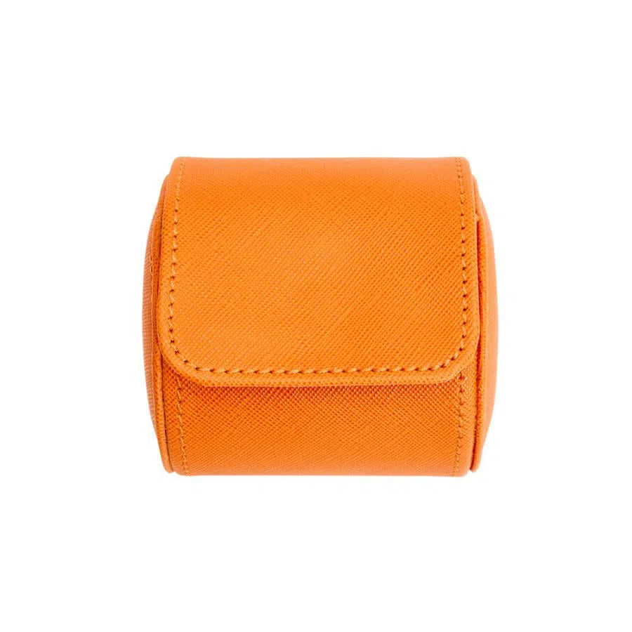 Custodia porta orologi semplice Tutti Frutti arancione-Le Remontoir-2