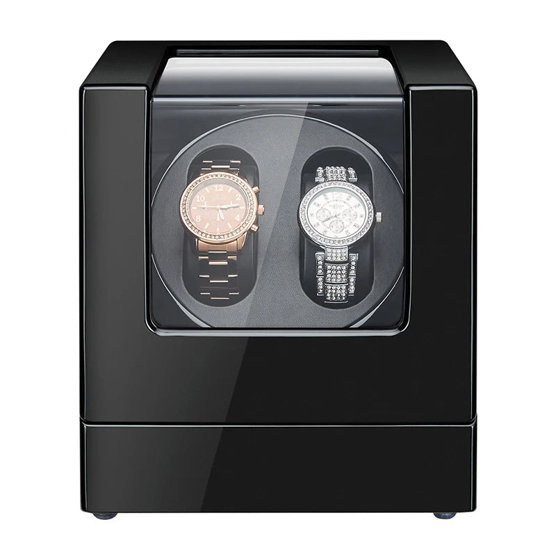 Carica Orologi Automatici JQUEEN Nero-Le Remontoir-2