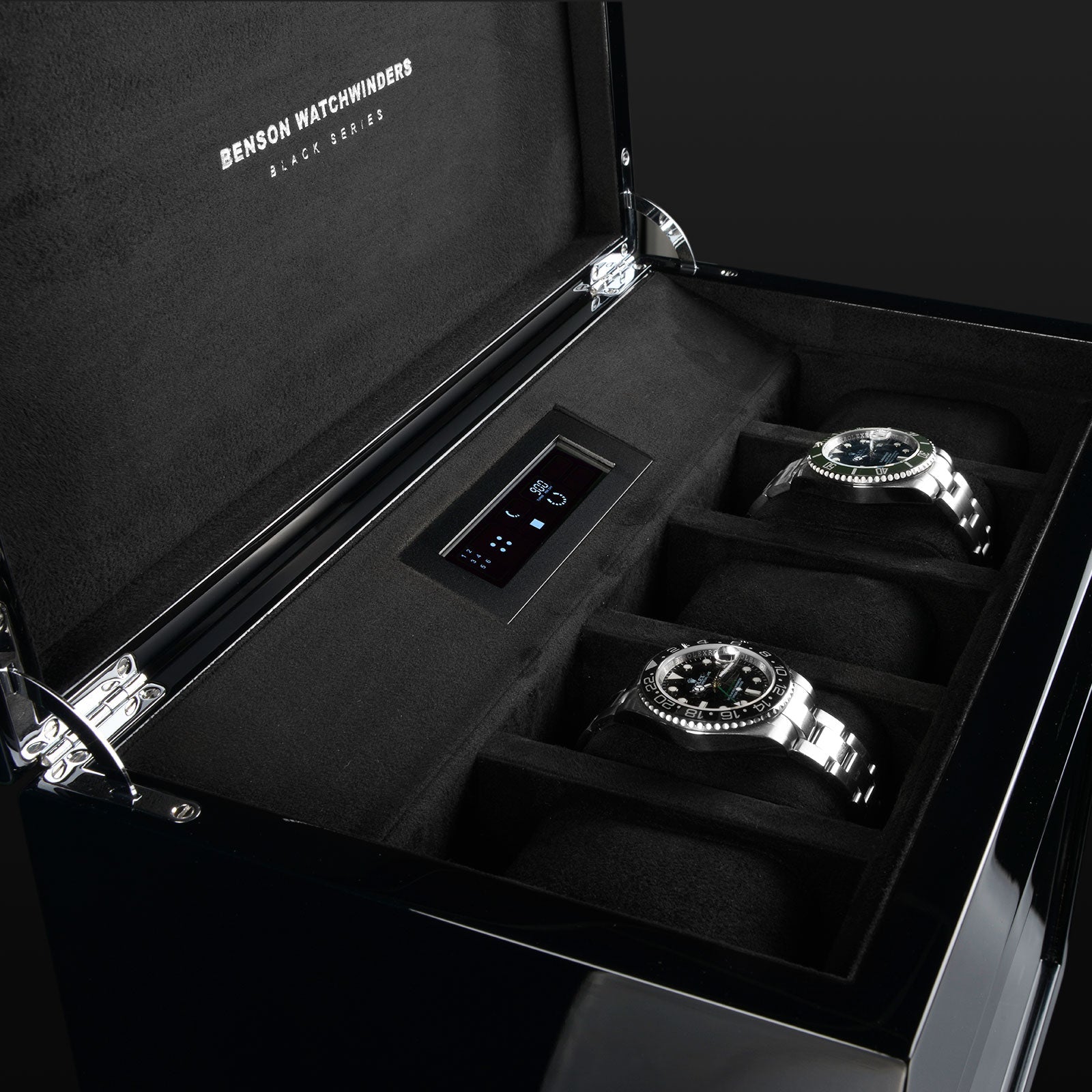 Carica Orologi Automatici - Nero Alta Lucentezza Serie 6-Le Remontoir-3