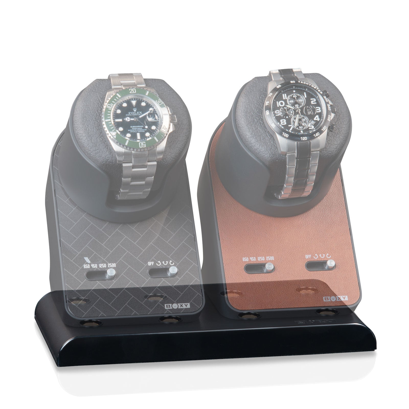 Estensione comodino Boxy BLDC carica orologi automatici (EXT) nero-Le Remontoir-5