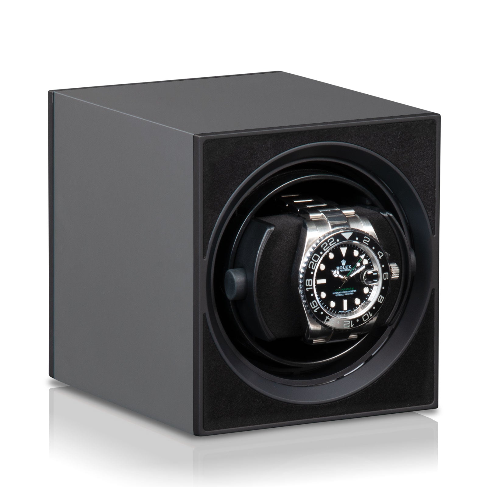 Carica Orologi Automatici - Compatto Alluminio 1 Grigio Scuro-Le Remontoir-1