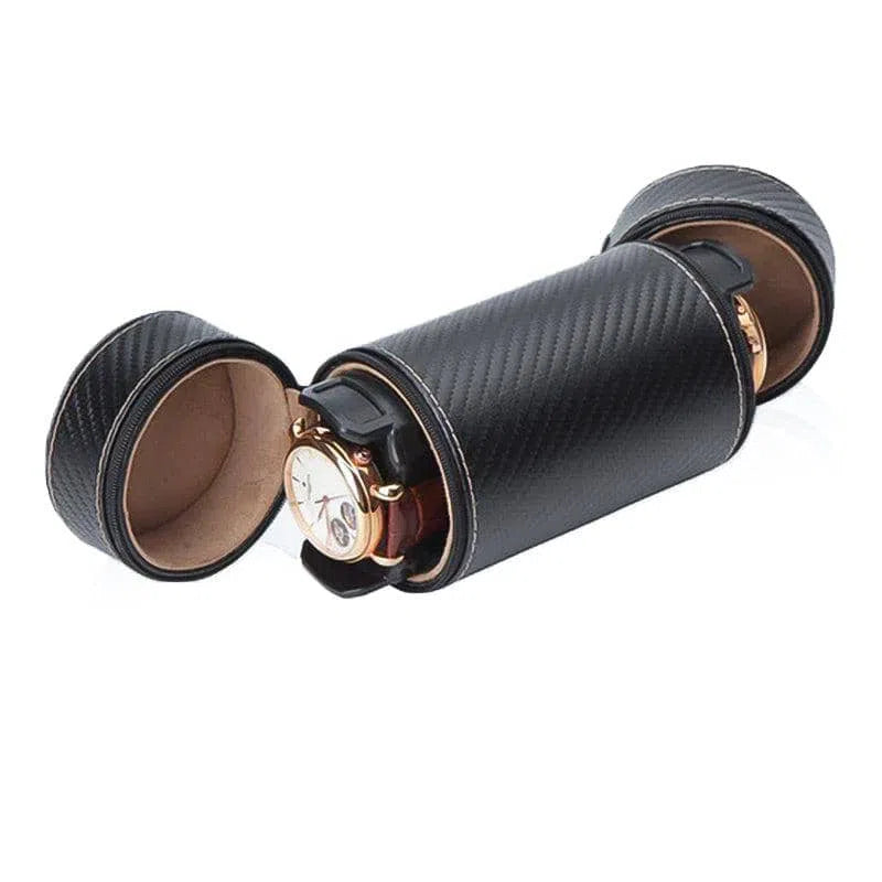 Porta Orologi - Rotolo Duo Carbonio-Le Remontoir-1