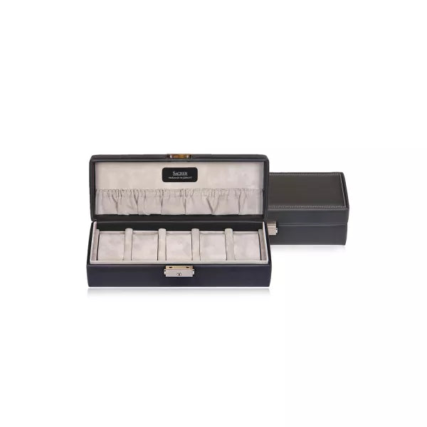 Porta Orologi - Tamigi 5 Orologi Nero / Grigio-Porta Orologi-1