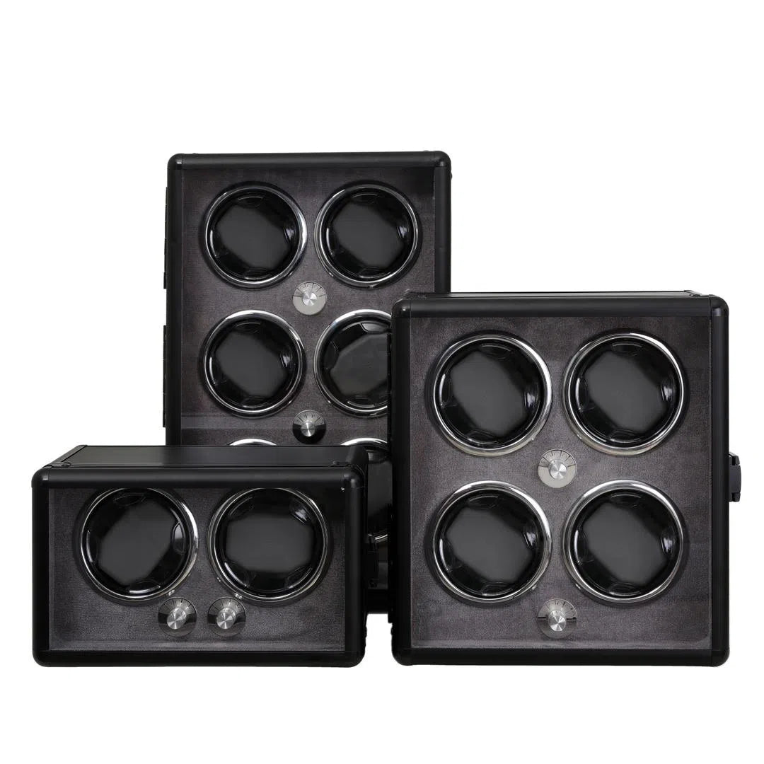 Carica Orologi Automatici Sestetto Moderno Nero-Le Remontoir-2