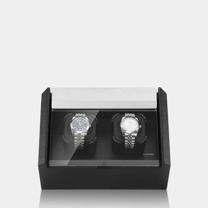 Carica Orologi Automatici - CARAT 2 Orologi Grigio / Nero-Le Remontoir-3