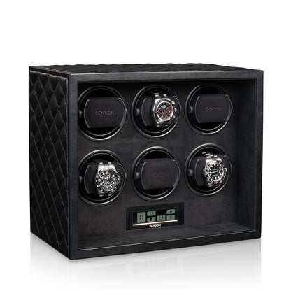 Carica Orologi Automatici - Black Serie 6 Nero-Le Remontoir-1